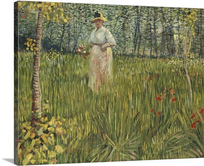 Woman In A Garden, 1887