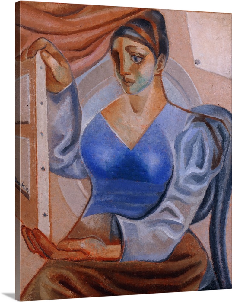 Woman with a Painting; La Femme au Tableau