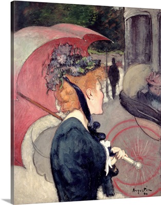 Woman with an Umbrella, or The Walk, 1891