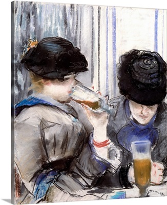 Women Drinking Beer, 1878
