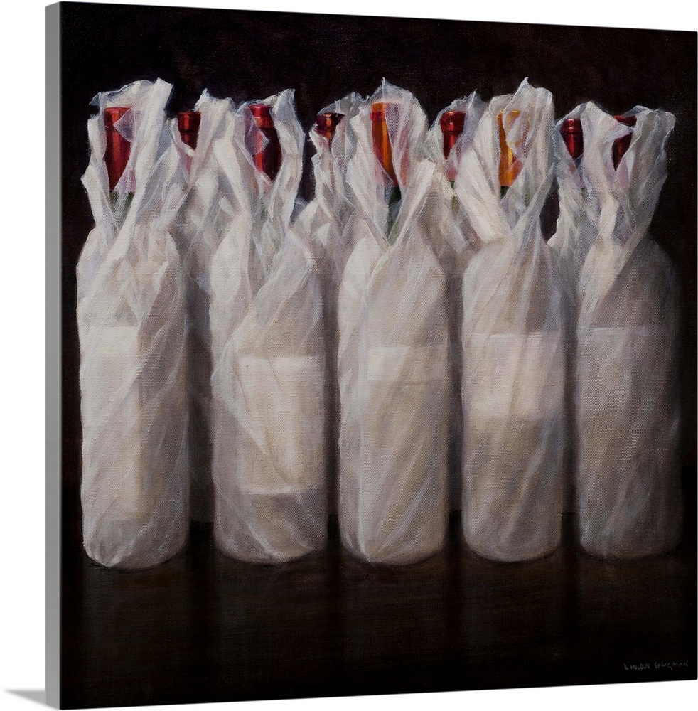 Wrapped Wine Bottles, 2010