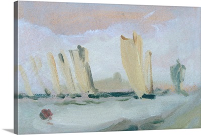 Yacht Racing on the Solent, previously attributed to J.M.W. Turner