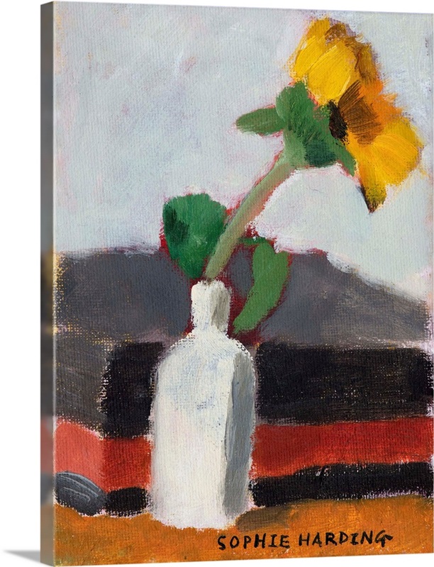 Yellow Flower Wall Art, Canvas Prints, Framed Prints, Wall Peels