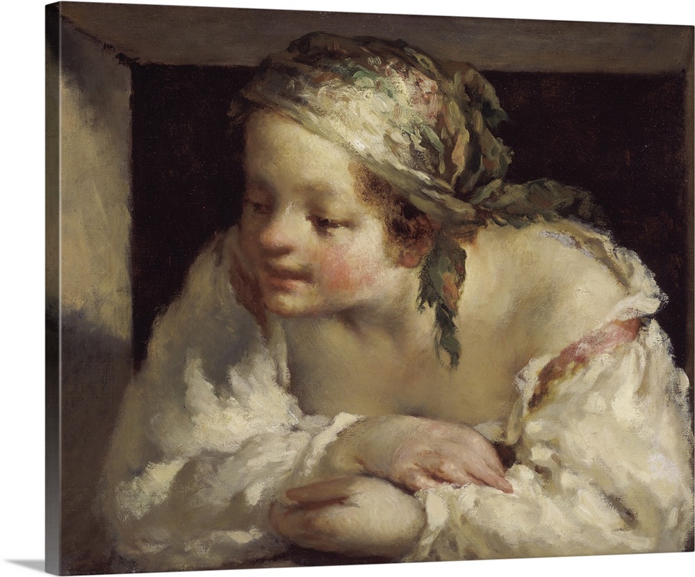 Young Woman, 1844-45, oil on canvas.