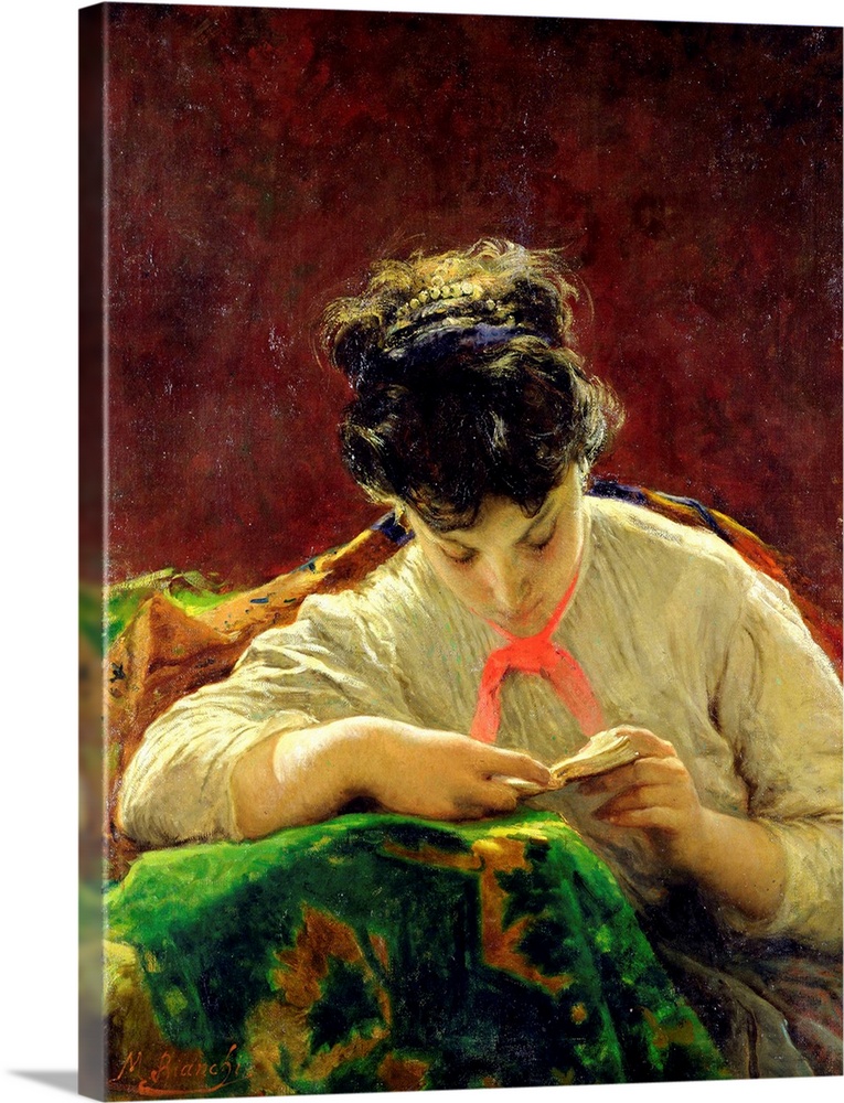 Young Woman Reading