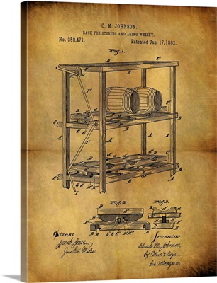 Aging Whiskey 1882