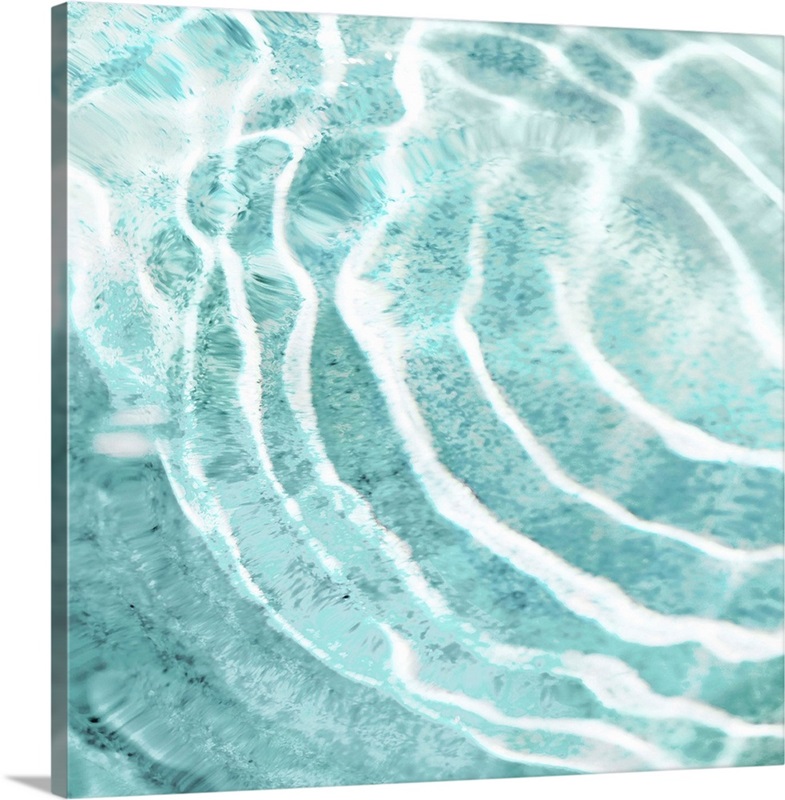 Aqua Ripple Reflection I | Great Big Canvas