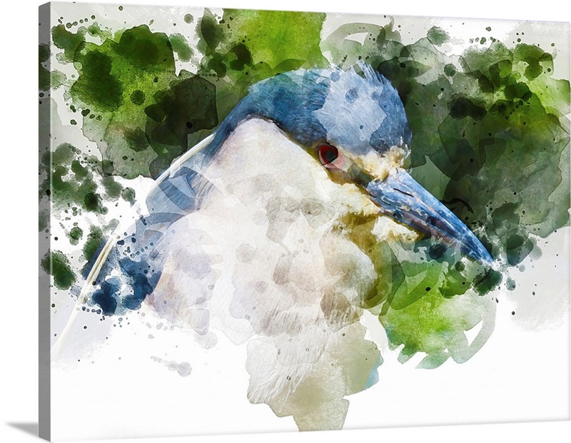 Blue Bird Wall Art, Canvas Prints, Framed Prints, Wall Peels Great