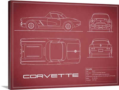 Corvette 33BHP - Maroon