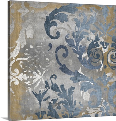 Damask in Silver and Gold II