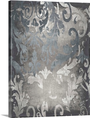 Damask in Silver I