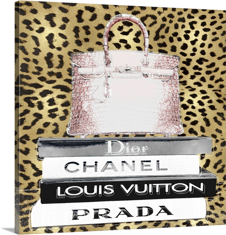 LV Pop Art Bag Fashion Glam Modern Wall Art