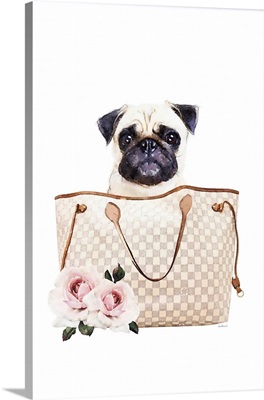 Fashion Bag With Pug