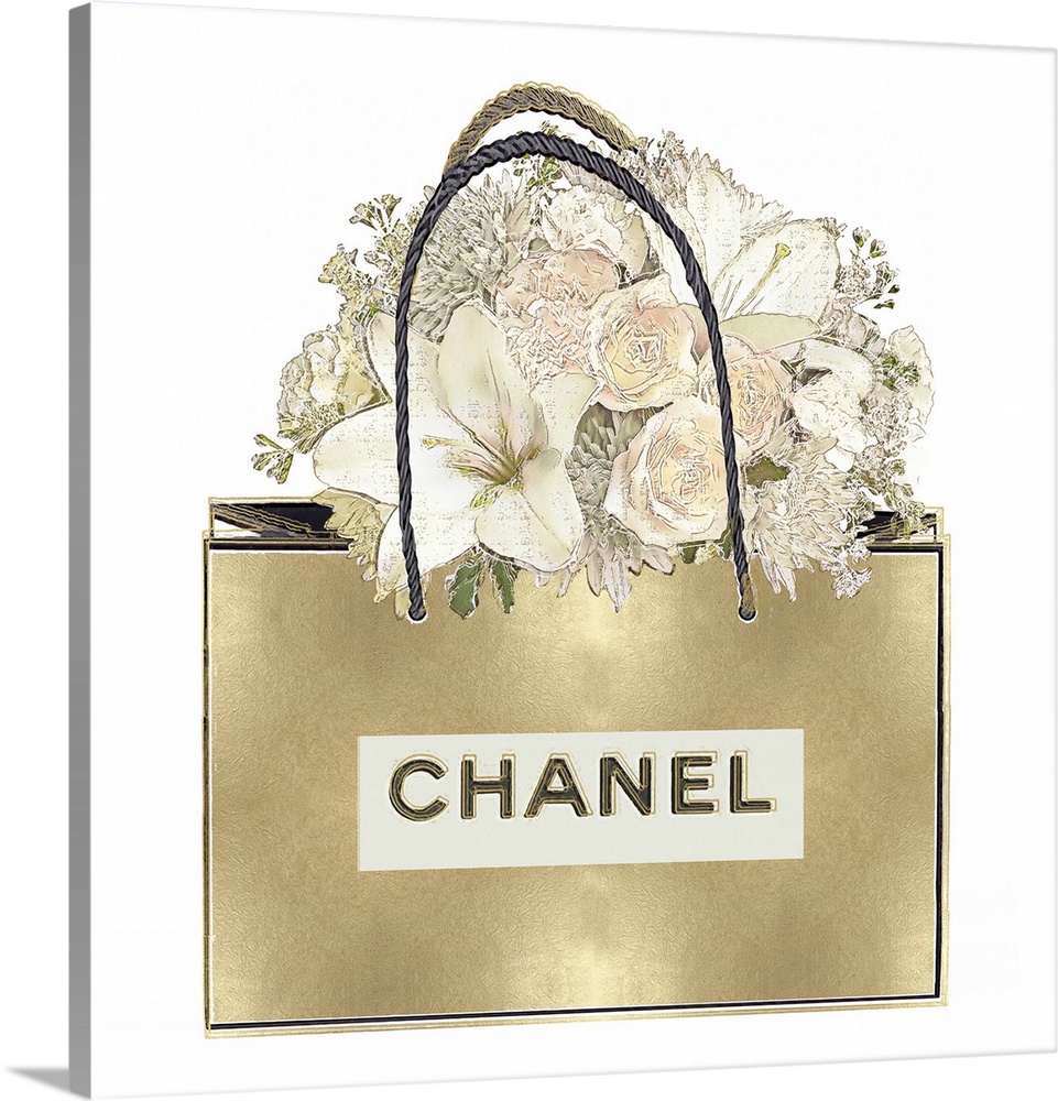 Chanel Bottle - Buy Fashion Themed Canvas Art by Patricia Mendes for Urban  Road