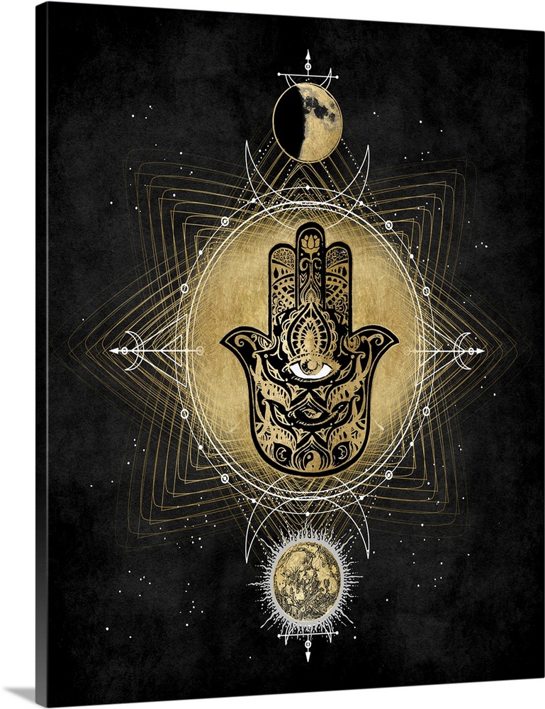 Hamsa Hand Celestial