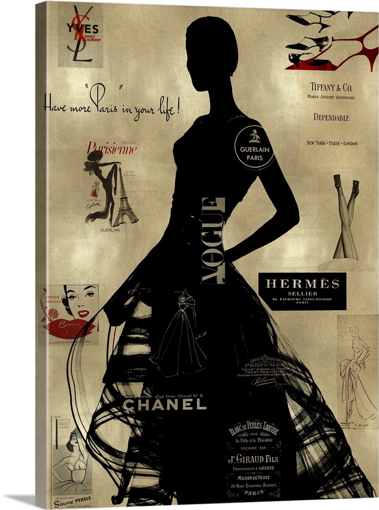 Fashion & Designer Brands: Canvas Wall Art & Prints