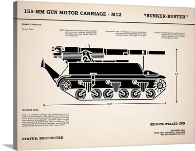 M12 Gun Carriage 155mm