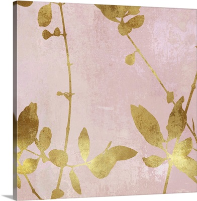 Nature Gold on Pink Blush III