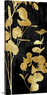 Nature Panel Gold on Black II