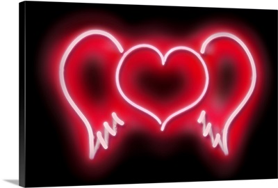 Neon Heart Wings RB