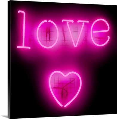 Neon Love Heart PB
