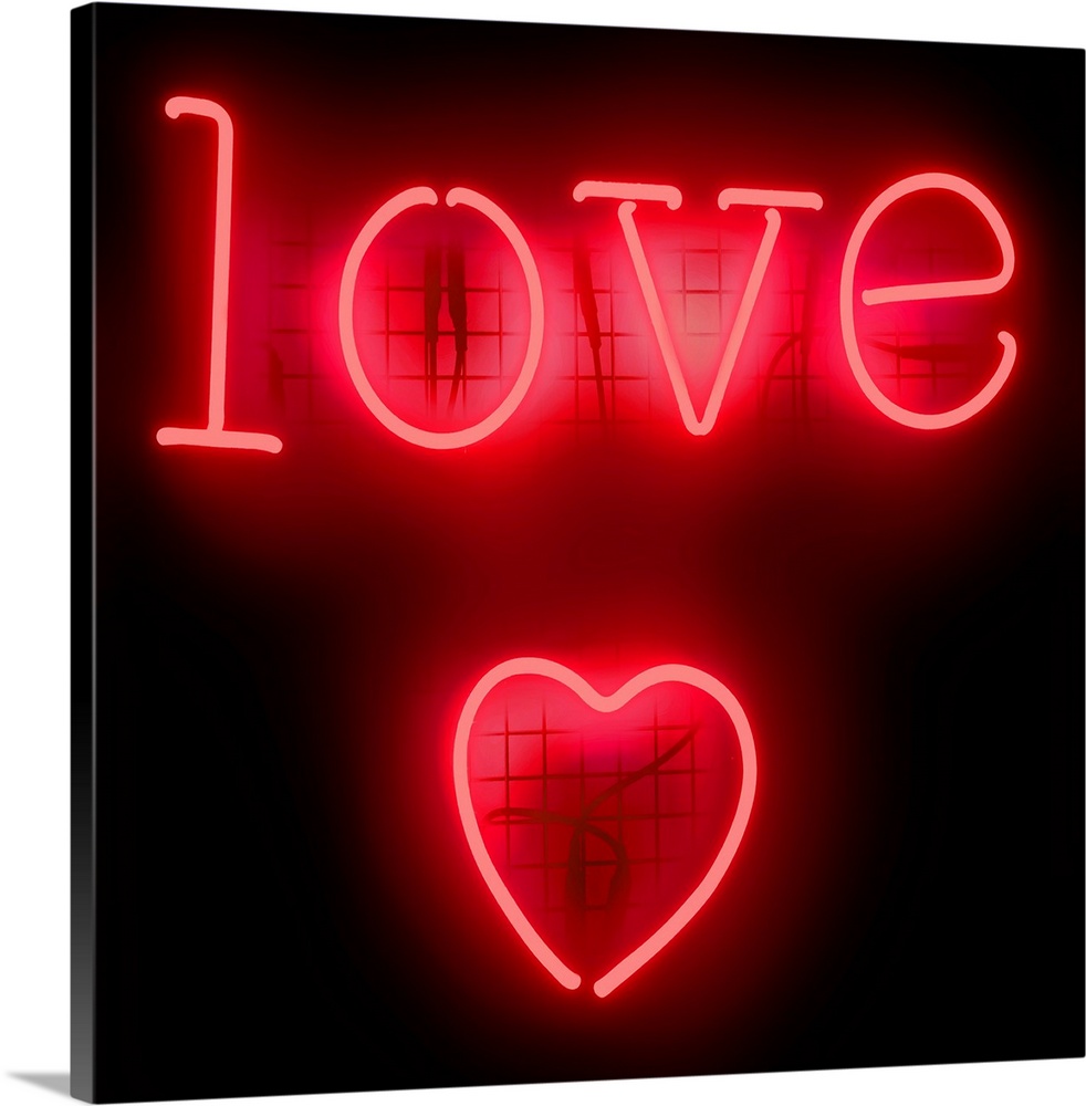 Neon Love Heart RB