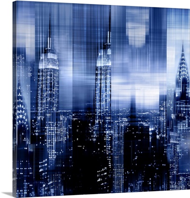NYC - Reflections in Blue II