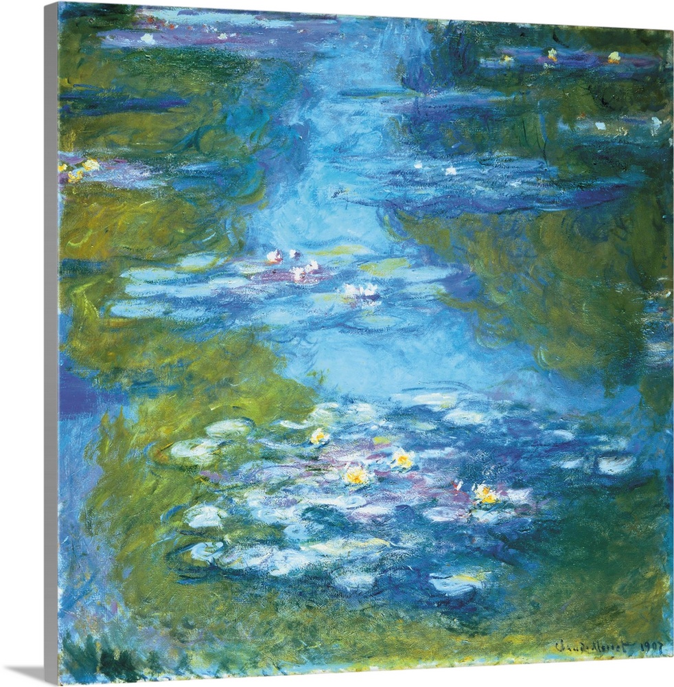 Nympheas (Water Lilies), 1907 by Claude Monet