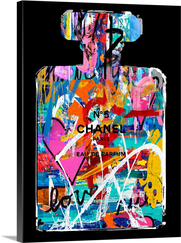 Tableau Street Art Chanel I Want You
