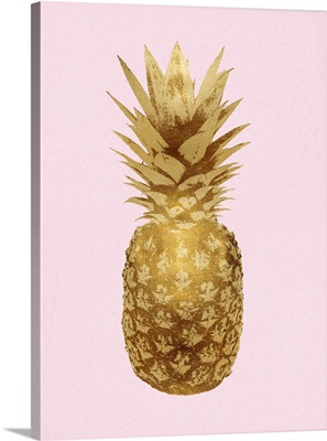 Pineapple Gold on Pink I