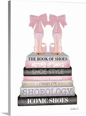 Pink Bookstack Shoe