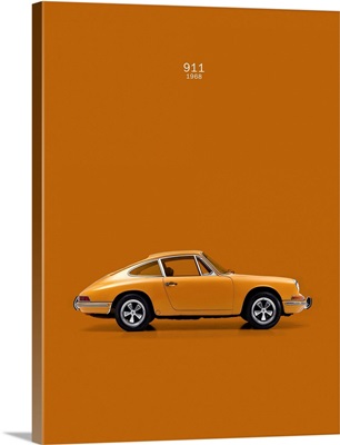 Porsche 911 1968 Orange