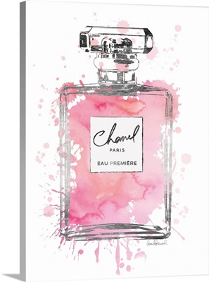Silver Inky Perfume in Pink