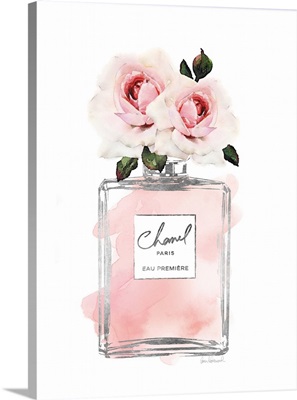 Silver Perfume and Flowers I