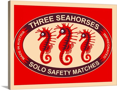 Three Seahorses