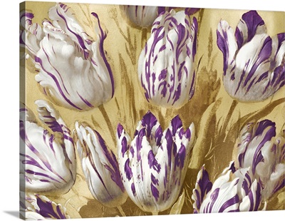 Tulips on Gold I