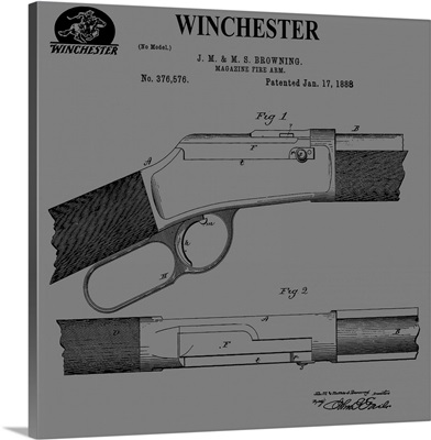 Winchester Magazine Fire Arm, 1888-Gray