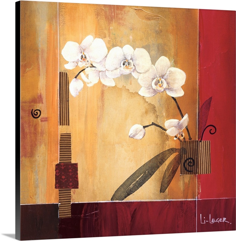 Orchid Lines II | Great Big Canvas