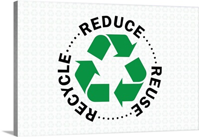 Reduce Reuse Recycle - Circle