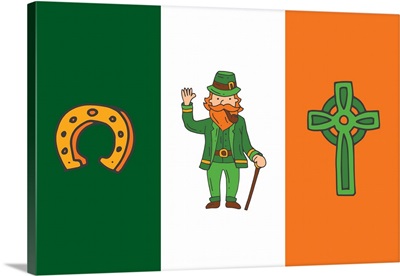 St. Patrick's Day Flag I