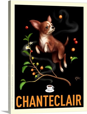 Chanteclair Retro Advertising Poster