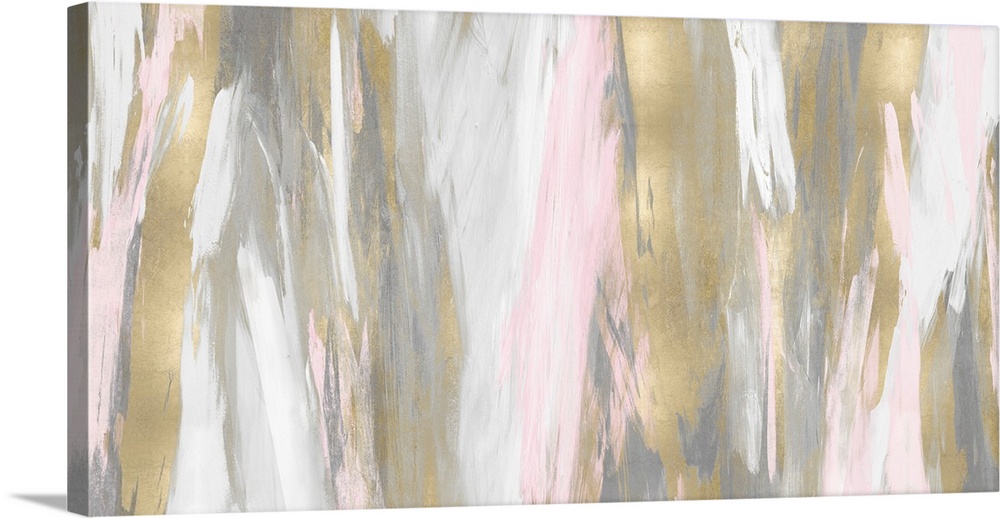 Abstract Blend Gold Pink