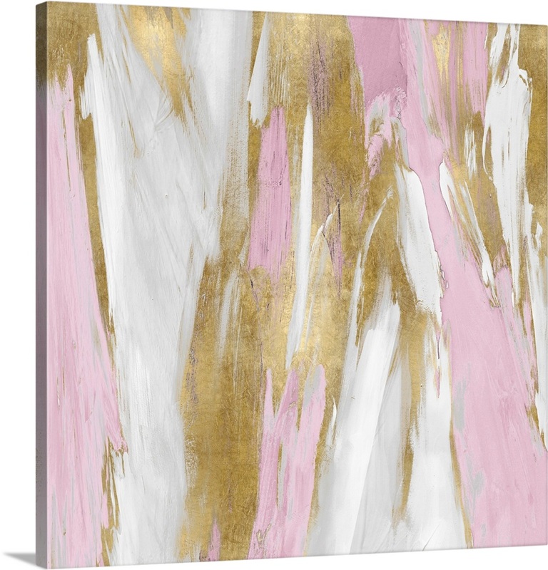 Abstract Blend Pink G | Great Big Canvas