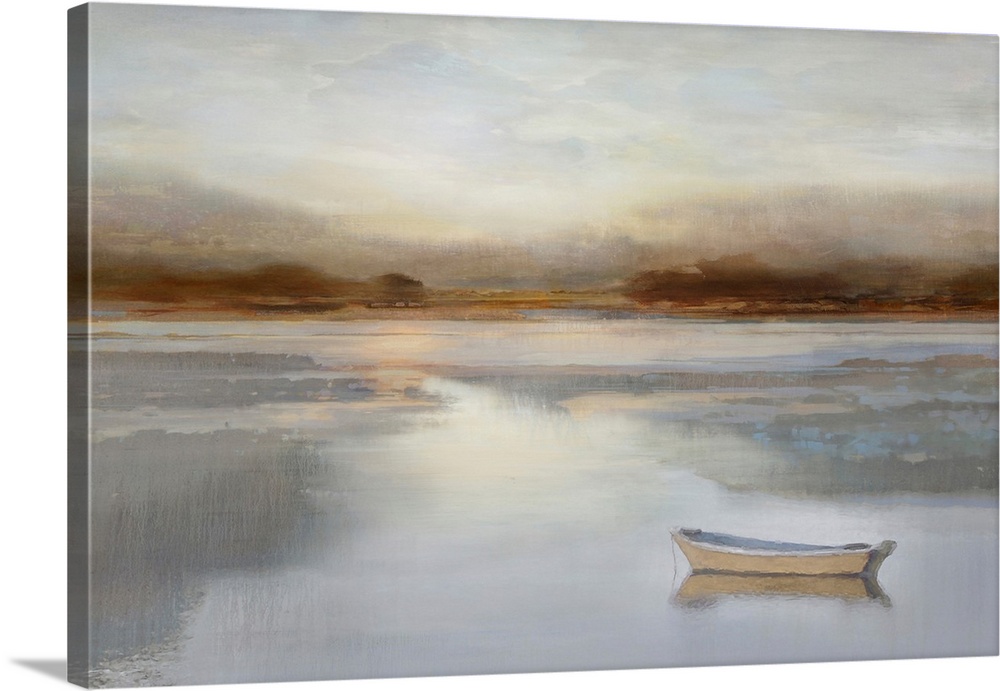 Abstract Boat Landscape
