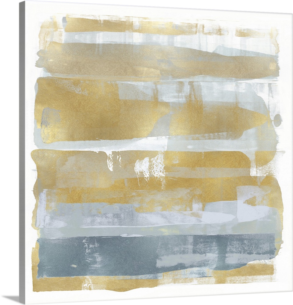 Abstract Expressions Light Gold