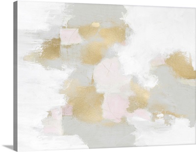 Abstract Gold  Pink White