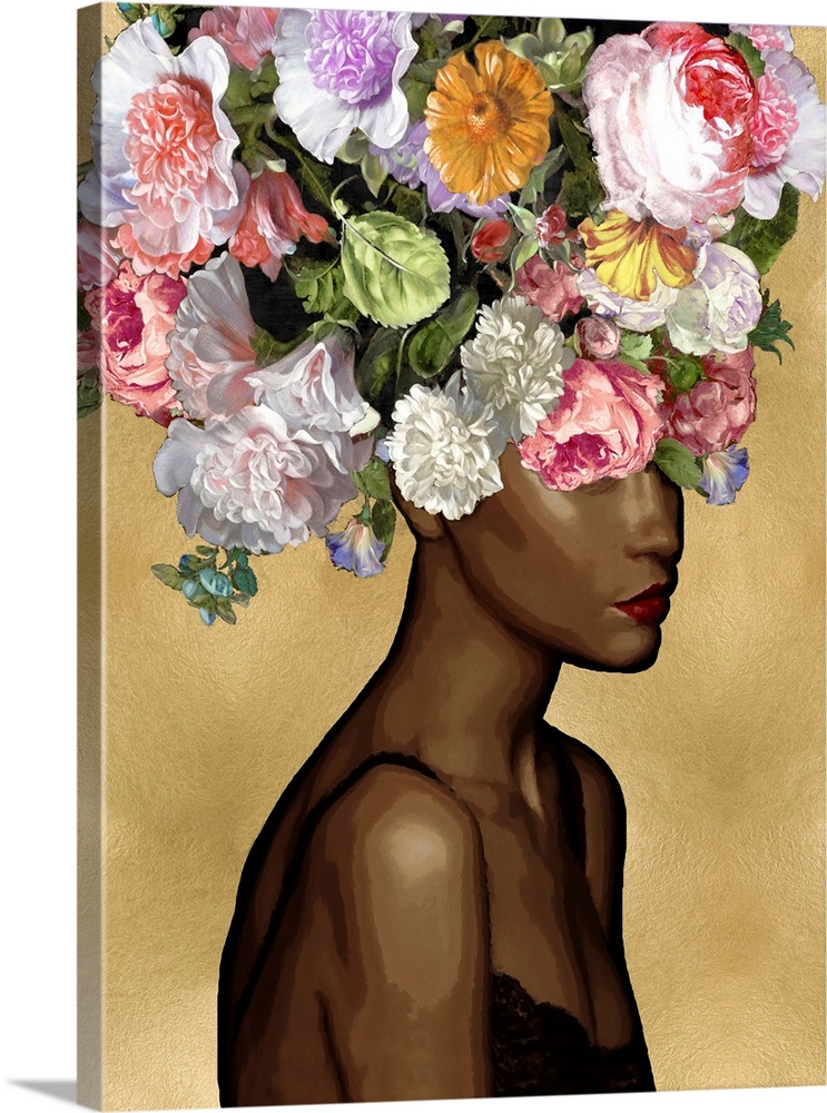 Flower Lady Gold II