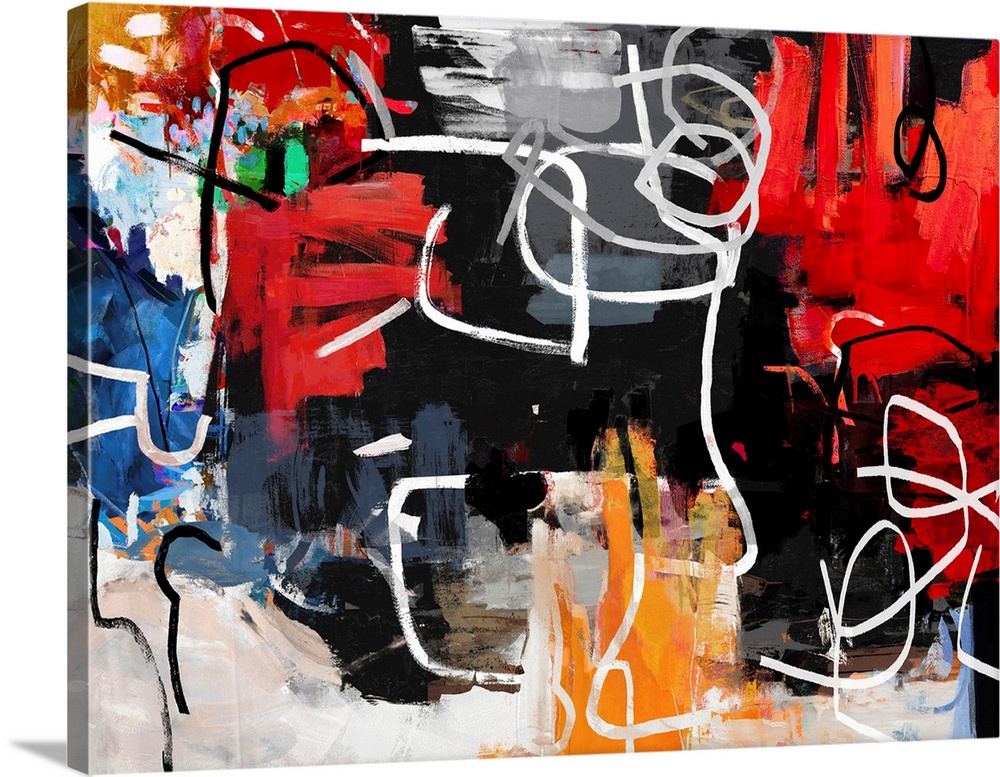 Graphic Collage Black 3