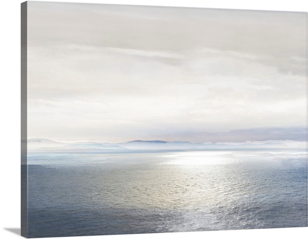 Ocean Reflections And Clouds