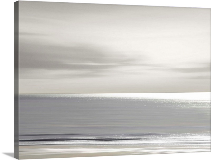 Pastel Seascapes Grey Great Big Canvas